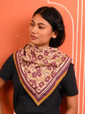 FOULARD HÉLIOS ÉCRU