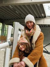 GRAND FOULARD INDORE OCRE