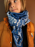 GRAND FOULARD MYSORE BANDANA CIEL