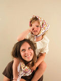 GRAND FOULARD PINK PONDICHERY