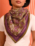 FOULARD HÉLIOS KAKI
