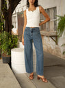JEAN DENIM STONE BRUNE