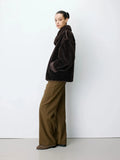 MANTEAU CHOCOLAT AMELIO