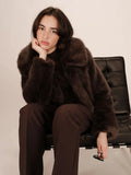 MANTEAU CHOCOLAT SHONNA