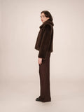 MANTEAU CHOCOLAT SHONNA