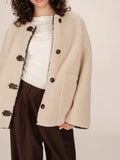 MANTEAU ÉCRU SIMON