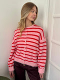 PULL ROSE ET ROUGE CALLA