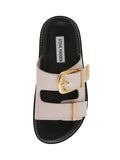 SANDALES ARCH SLIDE BONE ACTION LEATHER