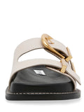 SANDALES ARCH SLIDE BONE ACTION LEATHER