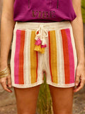SHORT À RAYURES SONA