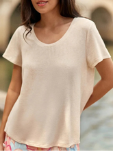 T-SHIRT BEIGE TIA