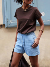 T-SHIRT CHOCOLAT ONI