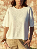 T-SHIRT ÉCRU MIRLEY