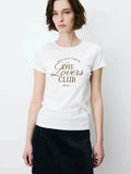 T-SHIRT IVOIRE AMORIS