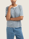 T-SHIRT LIGHT GREY MELANGE LIV