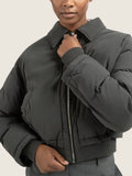 VESTE OYSTER BLACK ASTRID