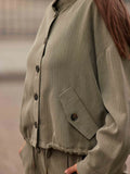 VESTE KAKI VELY