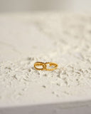 BAGUE DORÉE EMMA