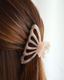 PINCE À CHEVEUX ROSE