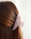 PINCE À CHEVEUX ROSE/VIOLETTE