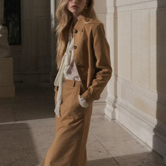 Cuir tendre, suède sauvage : textures d'automne à aimer