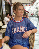 T-SHIRT SEQUINS FRANCE