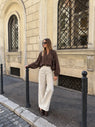 BLOUSE CHOCOLAT MARTA