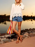 BLOUSE ÉCRUE BYLA