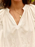 BLOUSE ÉCRUE BYLA