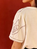 BLOUSE ÉCRUE TOAN