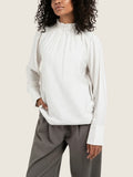 BLOUSE EARLY FROST WHITE ELINE