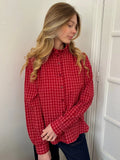 BLOUSE ROUGE ANIKA