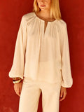 BLOUSE VANILLE BINTY