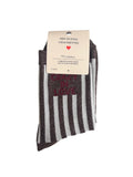 CHAUSSETTES À RAYURES CRAZY IN LOVE