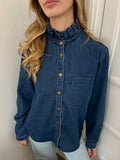 CHEMISE BLEU JEAN YVANNE