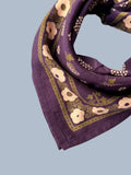 FOULARD ANASTASE MYRTILLE
