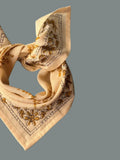 FOULARD GALATIE ÉCRU