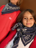 FOULARD MYSORE BANDANA MARINE