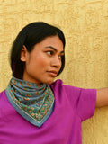 FOULARD SÉLÉNÉ BLEU HORIZON