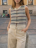 GILET ÉCRU HAILEY