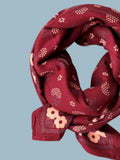 FOULARD ANASTASE BORDEAUX