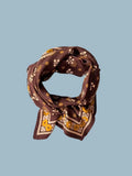 FOULARD ANASTASE CHOCOLAT