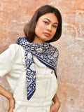 FOULARD ANTIOCHE BLEU MARINE