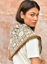 GRAND FOULARD ANTIOCHE KAKI