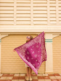 GRAND FOULARD MYSORE BANDANA VIOLET