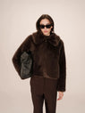 MANTEAU CHOCOLAT SHONNA