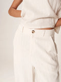 PANTALON BEIGE ROMAIN