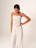 PANTALON BEIGE ROMAIN