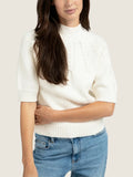 PULL OFF WHITE KNIT STELLA