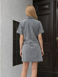 ROBE GRISE MAHENA